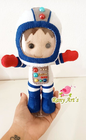 Kit Astronauta para Nicho e Decoração de Quarto