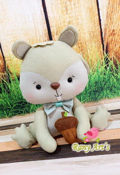 Kit Bosque Encantado com 8 Bichinhos