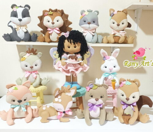 Kit Bosque Encantado Menina