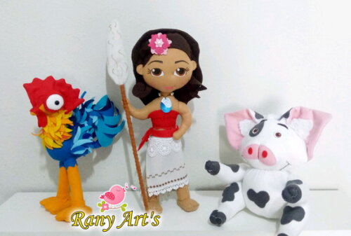 Kit Moana em Feltro