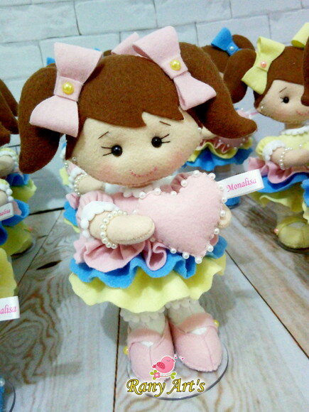 Lembrança Chuva de Amor 20cm Personalizada