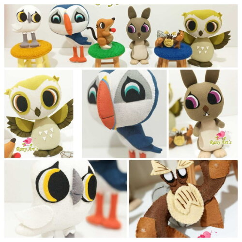 Puffin Rock com 6 Peças