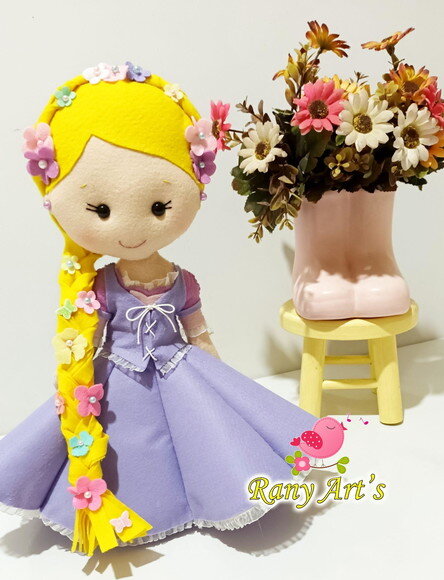 Rapunzel com 30cm