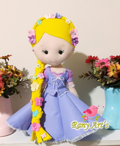Rapunzel com 30cm