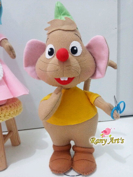 Ratinhos da Cinderella com 25cm Altura