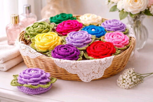 Sachê de Flores para Lembrança - Kit com 5 Unidades
