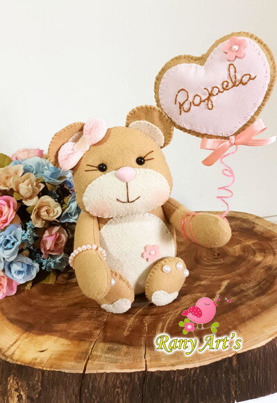Topinho Personalizado Ursinha