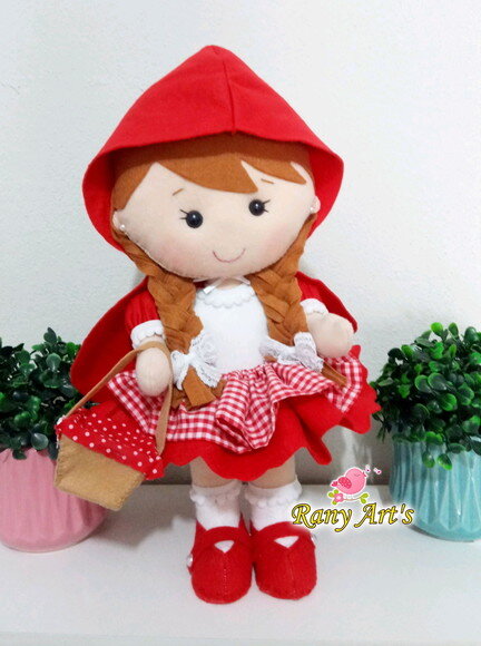 Turma Chapeuzinho Vermelho 30cm