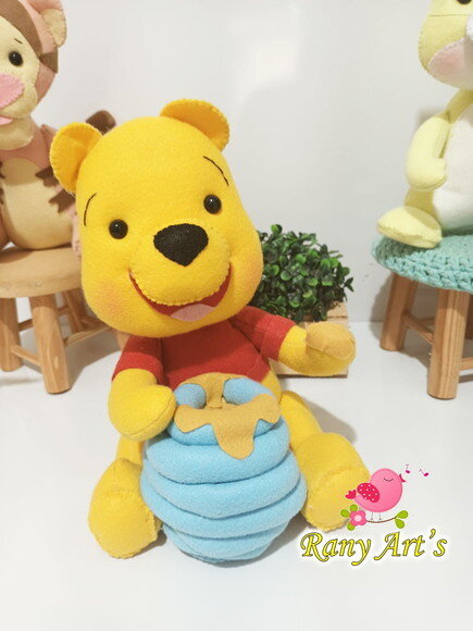 Turma Ursinho Pooh 8 Peças