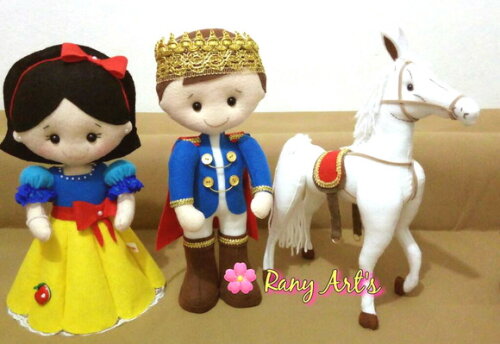 Turminha Branca de Neve Completa 12 Peças