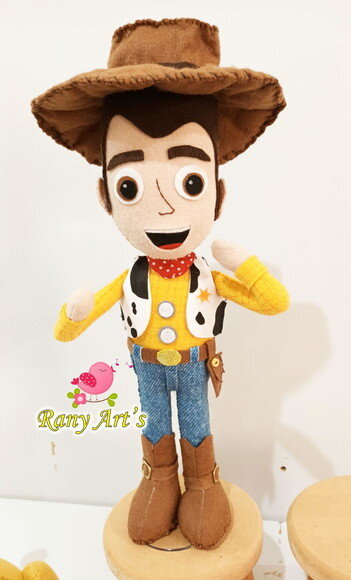 Wood Toy Story Boneco