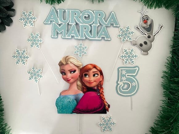 Arquivo Digital - Topo de Bolo Frozen