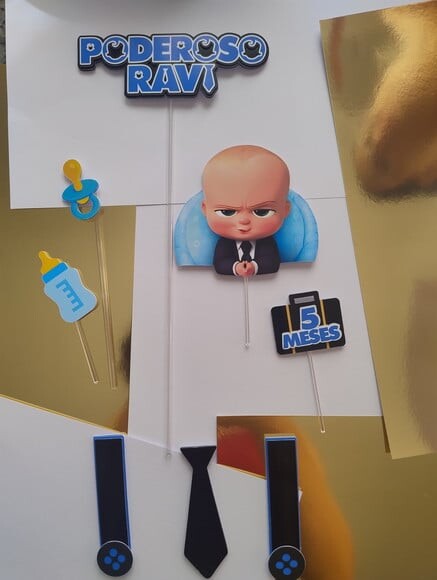 Arquivo Digital - Topo de Bolo Poderoso Chefinho