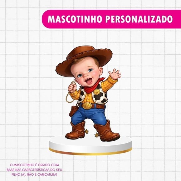 Mascotinho Personalizado