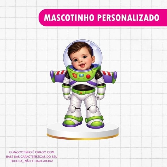 Mascotinho Personalizado