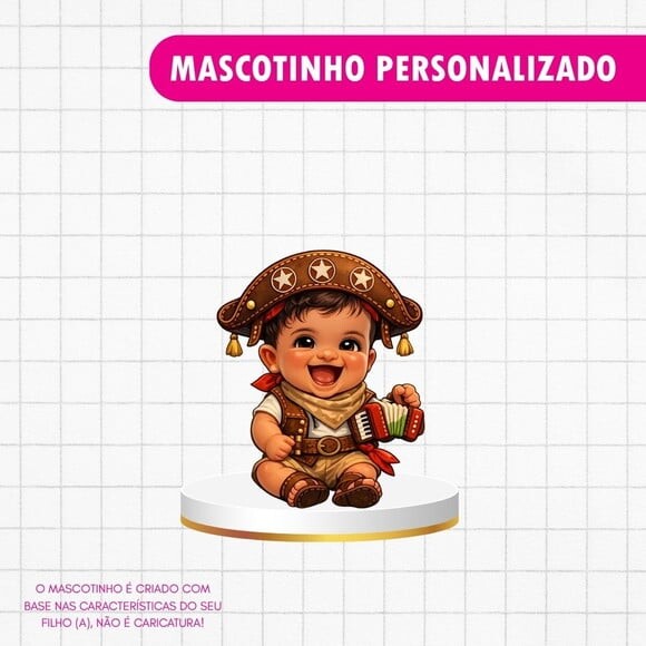 Mascotinho Personalizado