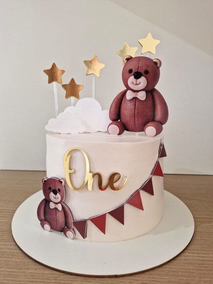 Arquivo Digital - Topo de Bolo Urso