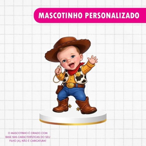 Mascotinho Personalizado