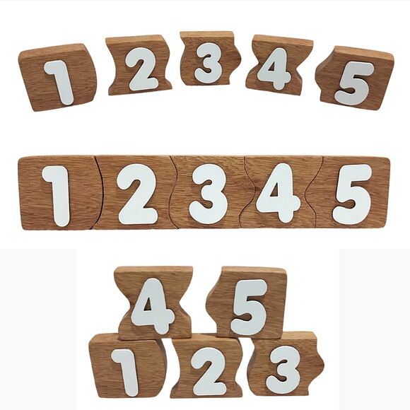 Blocos com Números Cubos com Números Blocos Numerais