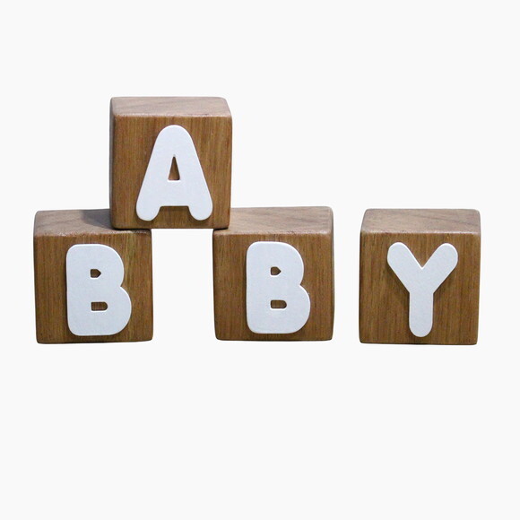 Cubos Baby Cubos Letras Decoração Quarto Infantil