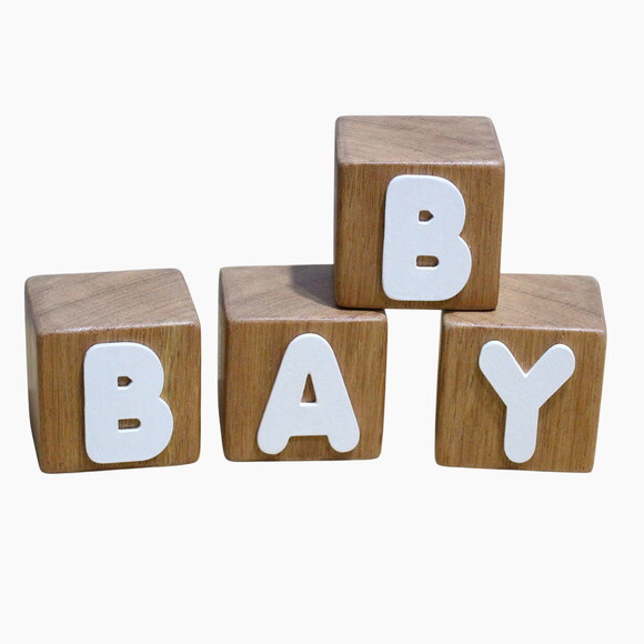 Cubos Baby Cubos Letras Decoração Quarto Infantil