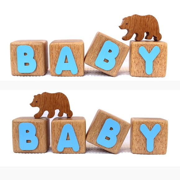 Cubos Baby Cubos Letras Decoração Quarto Infantil