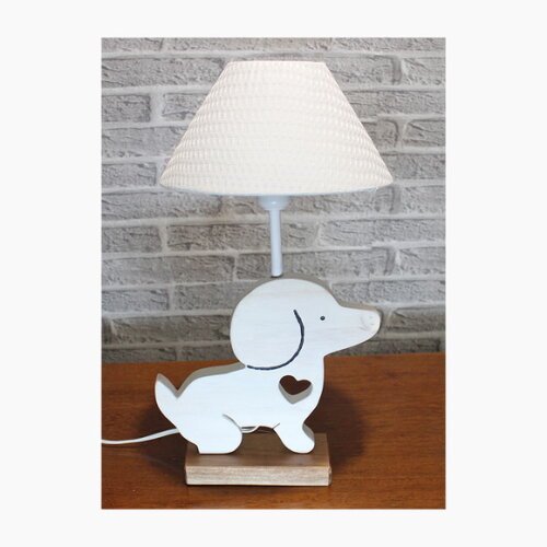 Abajur Infantil Kit 2 Cachorrinhos