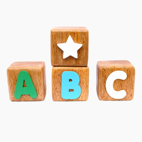 Cubos Abc Cubos Letras Cubos para Decoração Infantil