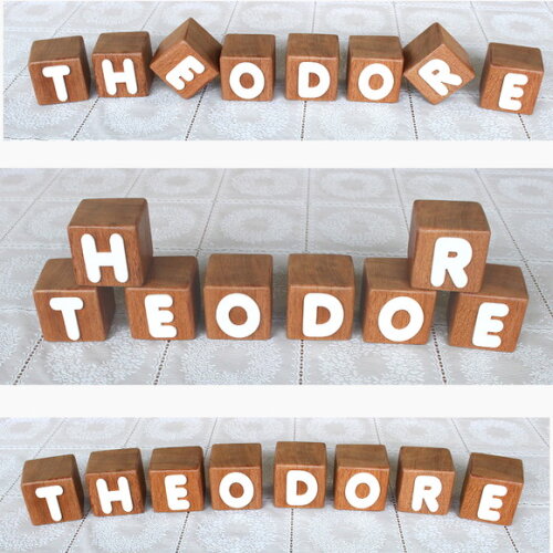 Cubos com Letras do Nome Cubos de Madeira Decoração Infantil