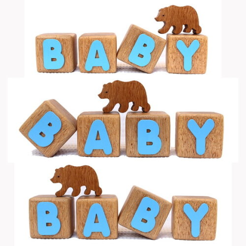 Cubos Baby Cubos Letras Decoração Quarto Infantil