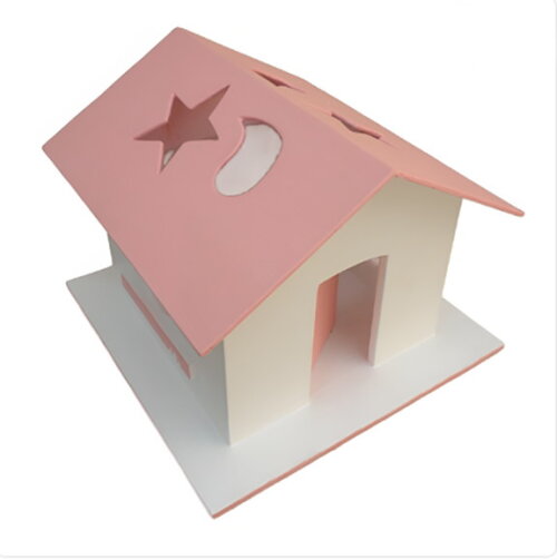 Luminária Casinha em mdf