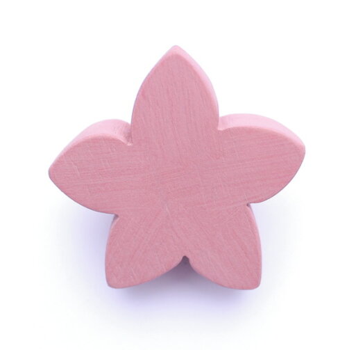 Puxador Infantil Flor, Kit com 6 Unidades