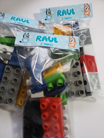 Blocos de Montar com 10 Unidades