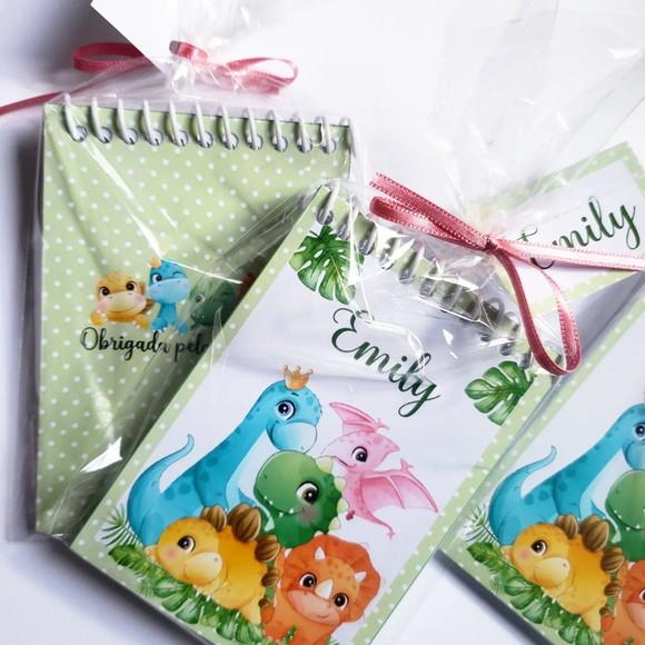 Bloquinho Personalizado Dino Baby