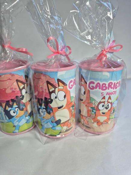 Cofrinho Personalizado - Bluey Rosa