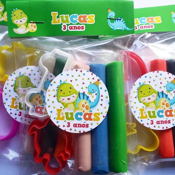 Kit Massinha de Modelar Dino Baby