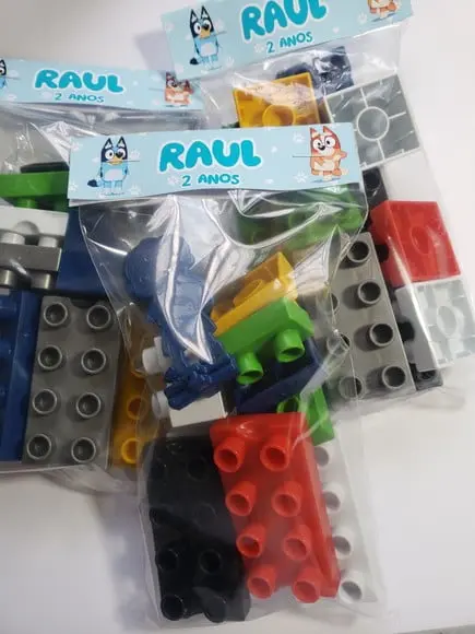 Blocos de Montar com 10 Unidades