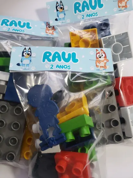 Blocos de Montar com 10 Unidades
