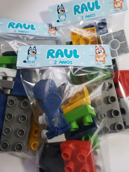 Blocos de Montar com 10 Unidades