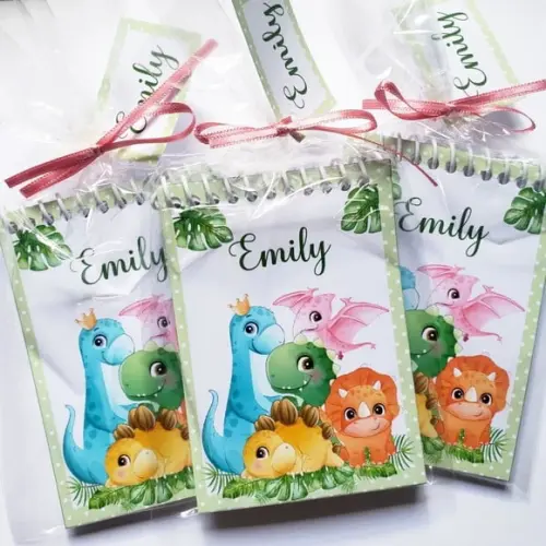 Bloquinho Personalizado Dino Baby