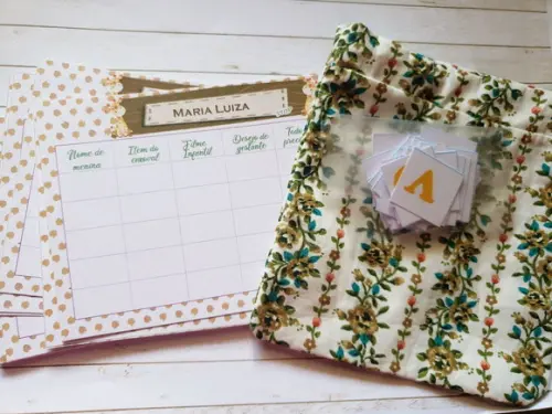 Kit Brincadeiras para Chá Personalizado 50 Pessoas