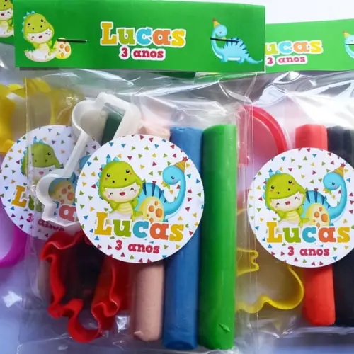 Kit Massinha de Modelar Dino Baby