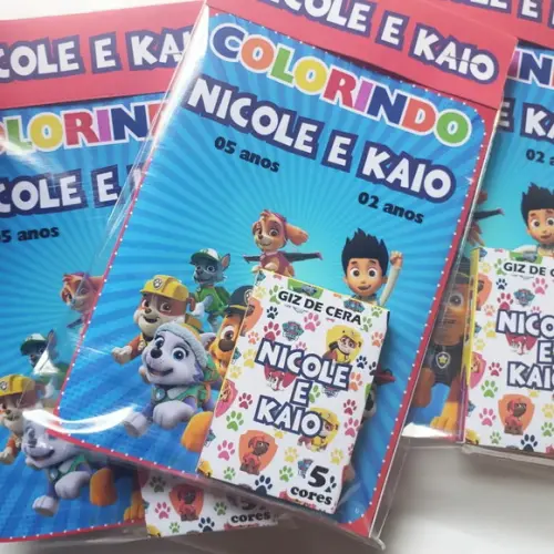 Mini Kit Colorir + Giz de Cera Frozen