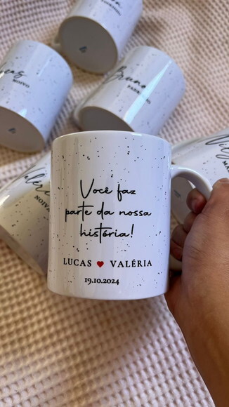 Caneca Branca Personalizada