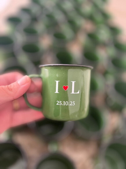 Caneca Esmaltada Retro