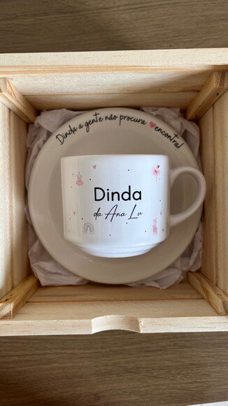 Caixa Convite - Dinda