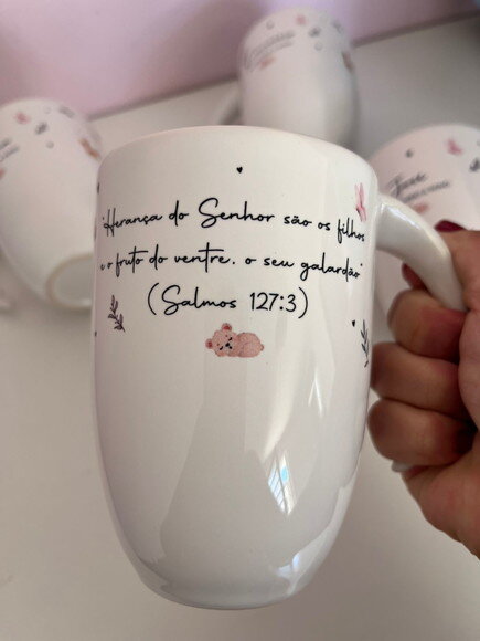Caneca Branca Personalizada