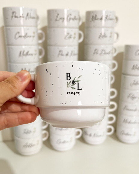 Xícaras Personalizadas para Casamento