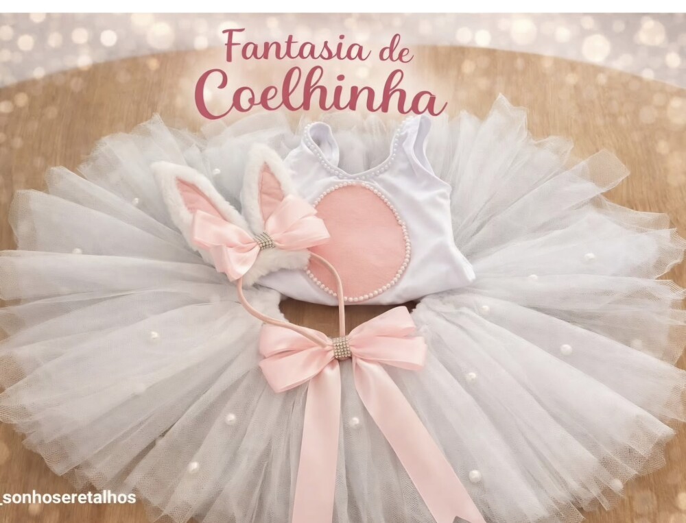 Kit infantil coelhinha