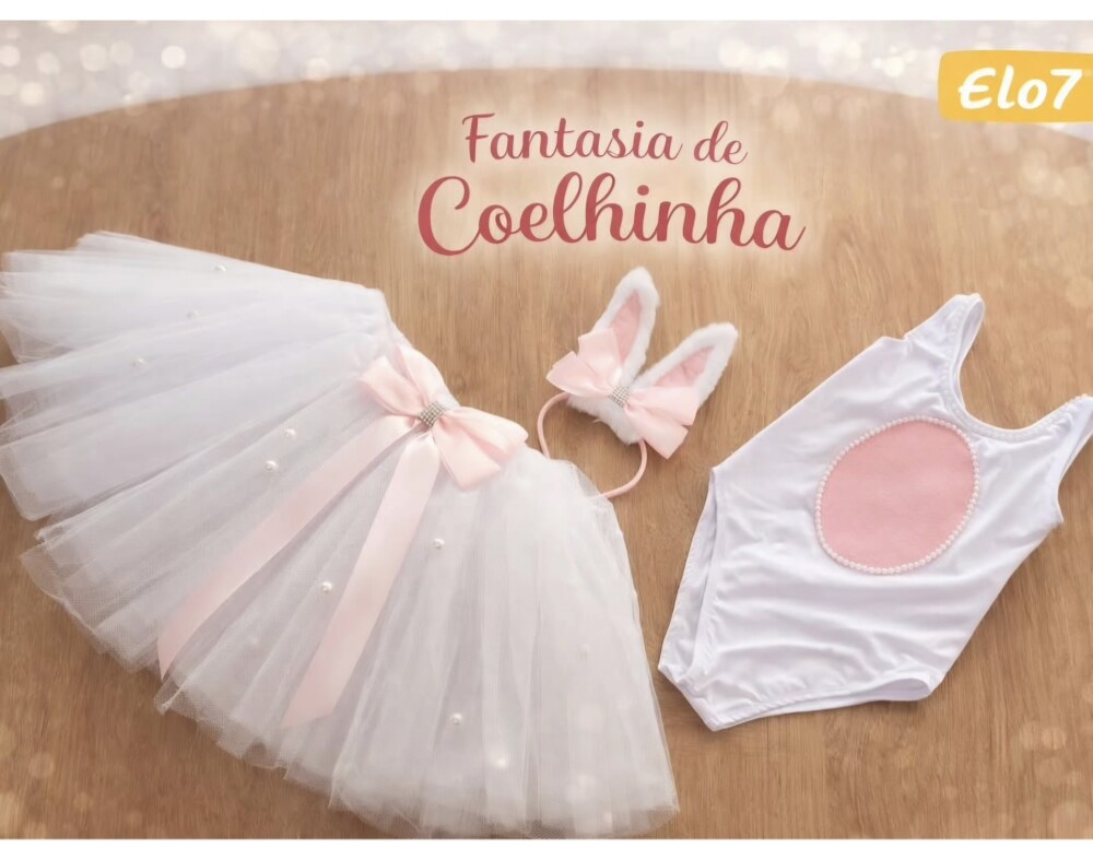 Kit infantil coelhinha